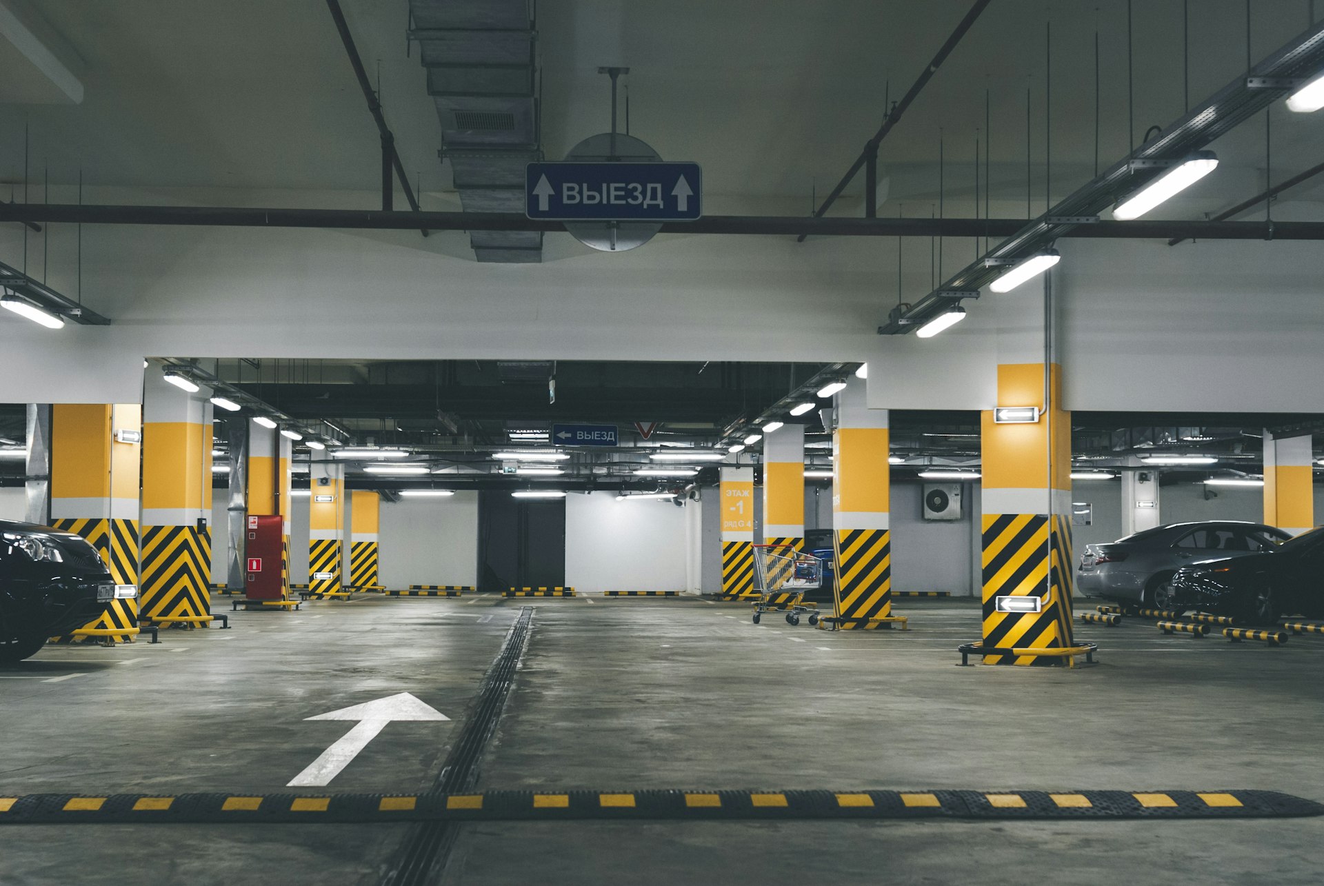 Infrastructure construction site
